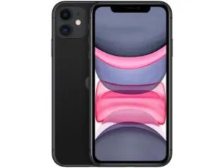 iPhone 11 64GB Preto 6,1” 12MP iOS | R$3.905