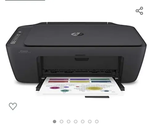 Saindo por R$ 359: (PRIME) Impressora multifuncional HP DeskJet Ink Advantage 2774 com Wi-Fi | R$359 | Pelando