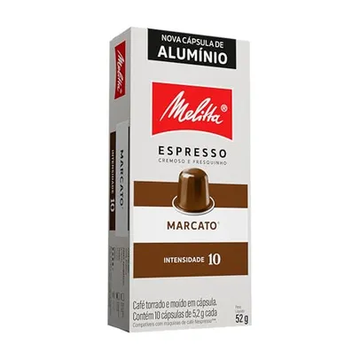 Melitta Capsula Marcato - Intensidade 10 - Compativel Nespresso