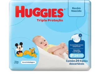 Fralda Huggies Tripla Proteção Jumbinho P Com 24 Unidades - PanVel Farmácias