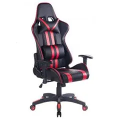 Cadeira gamer star reclinável, elevação a gás, preta - um5159pt