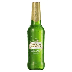 [CC pão de açucar] Cerveja Stella Artois Pure Gold Sem Glúten Long Neck 330ml