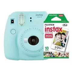 [Prime] Kit Câmera Instantânea Instax Mini 9 + Mini 10 fotos R$ 299