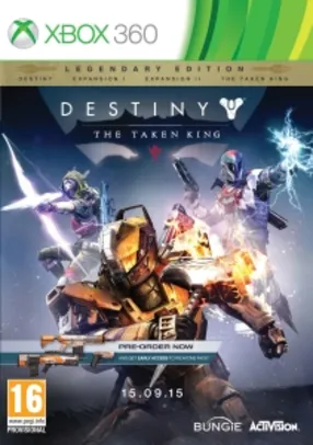 Destiny The Taken King - Edição Lendária - Xbox 360 - R$ 59,90