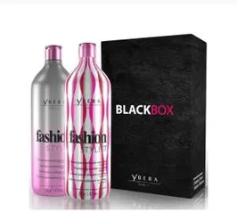 Kit Ybera Escova Progressiva Fashion 1000ml + Platinum 1000ml - R$159