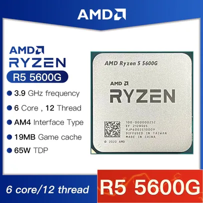 Processador Amd Cpu Ryzen 5 5600g