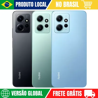 [BRASIL/SEM TAXAS] Smartphone Xiaomi Redmi Note 12 4/128GB