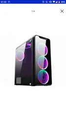 Gabinete Gamer Wpc W3787 Com Lateral Transparente - R$82