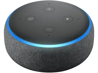 Echo Dot 3ª Geração Smart Speaker com Alexa - Amazon - Assistente Virtual 