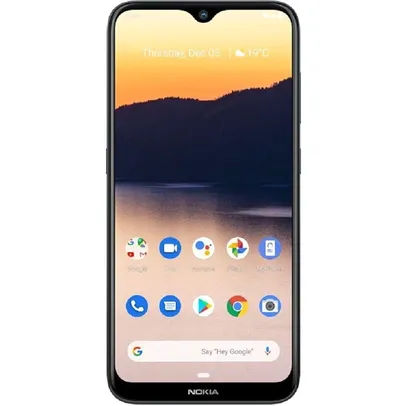 [AME SC R$  244] Smartphone Nokia 2.3 Dual Chip Android Tela 6.2" 32GB 4G Câmera 13MP +2MP - Cinza