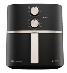  Fritadeira Air Fryer Elétrica Wap Air Fry Grand Family 5,2l Preta