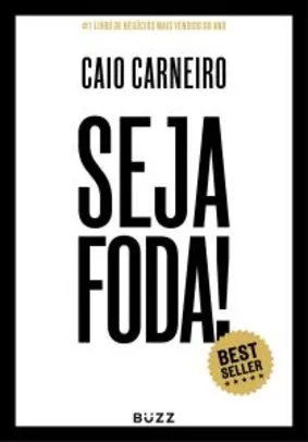 (Amazon Day) Livro Seja Foda Capa comum | R$13