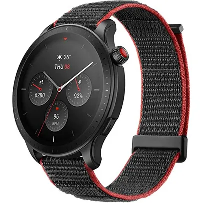 [AME R$635] Smartwatch Xiaomi Amazfit gtr 4 com gps Bluetooth 1.43 Display amoled - Alexa embutido