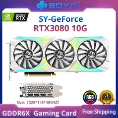 Placa de vídeo RTX 3080 Soyo Nova