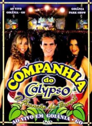 CD Companhia do Calypso Ao Vivo em Goiânia (Original) - R$ 19