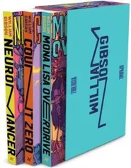 Box de livros Trilogia Sprawl de William Gibson - R$71