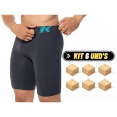 Kit 6 Bermudas Térmicas Masculinas Keeper Short Térmico Netshoes Premium