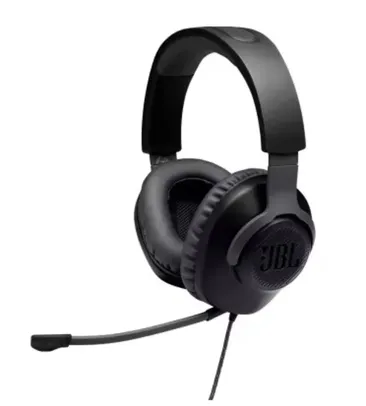 Fone de Ouvido JBL, Over Ear, Quantum 100, Preto