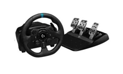 Volante Logitech G923 Racing Wheel Para PS5, PS4 e PC com Force Feedback TRUEFORCE CX 1 UN