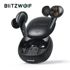 BlitzWolf ® BW-FYE15 TWS Fone De Ouvido bluetooth HiFi Estéreo Bass Latency Smart Touch HD