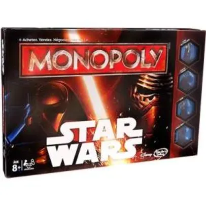 [Americanas] Jogo Monopoly Star Wars - Hasbro - R$92