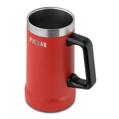 Caneca de Cerveja Pichau HR110, 710ml, Vermelho