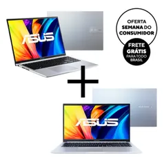 Notebook ASUS VivoBook 16 X1605ZA-MB311W Transparent Silver + Notebook ASUS Vivobook X1502ZA-BQ1758W Icelight Silver