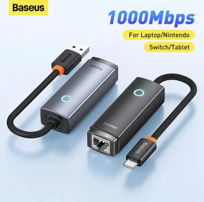 [BASEUS] USB/Type-C to RJ45 Network Adapter