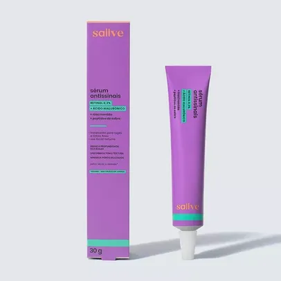 Sérum Antissinais Sallve - Retinol E Ácido Hialurônico