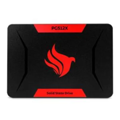 SSD PICHAU GAMING 512GB 2.5" SATA 6GB/S, PG512X | R$399