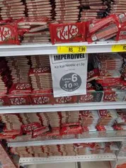 [LOJA FÍSICA] Kit Kat 41,5g leve 6 por R$10,00