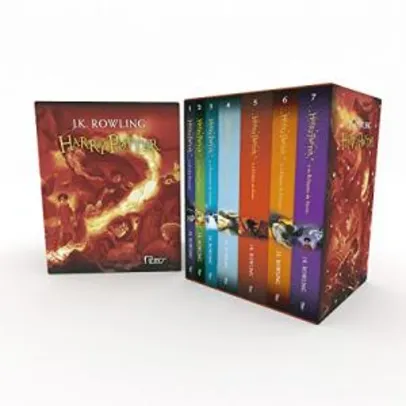 Caixa Harry Potter - Edição Premium Exclusiva Amazon (Português) - R$ 119