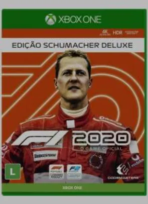 F1 2020 Edição Schumacher Deluxe - Xbox One | R$ 229