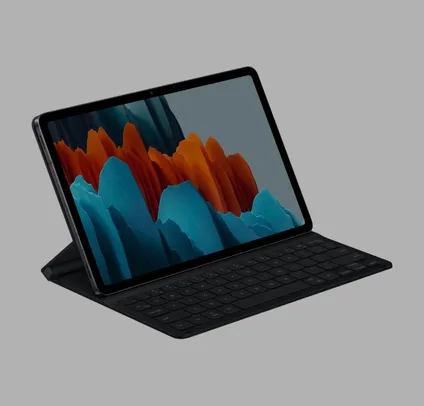 Capa Teclado Slim Tab S8 / S7 - Preta