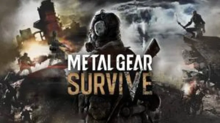 Jogo Metal Gear Survive - PS4 R$20