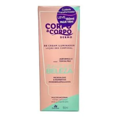 BB Cream Corpo a Corpo 150ml - Davene | R$12