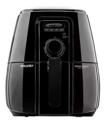 Air fryer Grand Smart 4 Litros Preta Mallory 127V