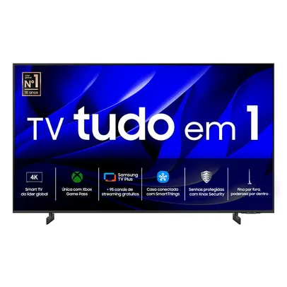 Samsung Smart TV 50&quot; Crystal UHD 4K 50DU8000 2024, Painel Dynamic Crystal Color, Alexa built in