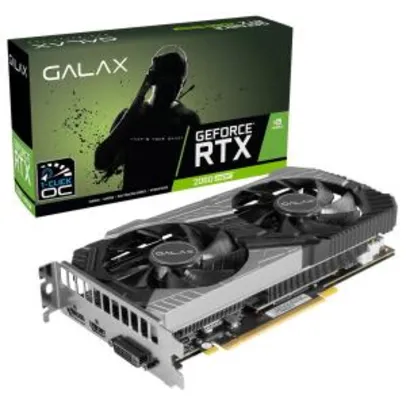 Placa de Vídeo Galax NVIDIA GeForce RTX 2060 Super (1-Click OC) 8GB, GDDR6 | R$2.140