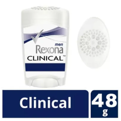 Desodorante Antitranspirante Rexona Clinical Stick com 48g - Leve 3 e pague R$13,27 cada