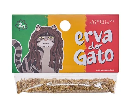 ERVA DO GATO - CARNIP CANSEI DE SER GATO