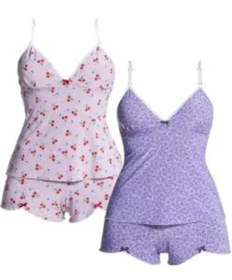 [PRIME] Kit com 2 Baby Dolls, Polo Match, Feminino | R$46