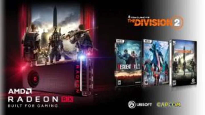 Ganhe até 3 jogos comprando placas de vídeo AMD