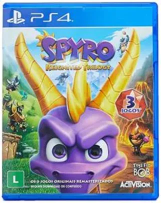 Spyro Reignited Trilogy (PS4) - R$ 110