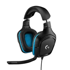 Headset Gamer Logitech G432 7.1 Som Surround, Drivers 50mm - 981-000769 | R$350