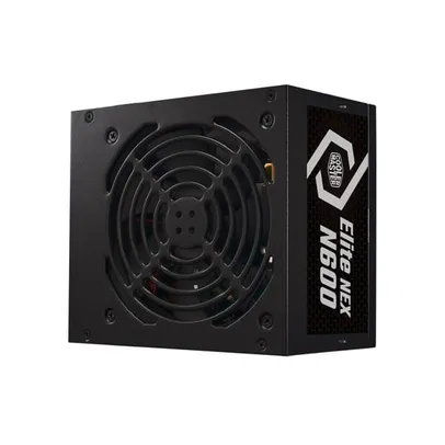 Fonte 600W Cooler Master Elite Nex N600 - PFC Ativo - 75% Eficiência - Bivolt - MPW-6001-ACAN-B