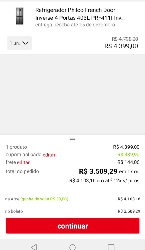 Imagen na descrição da promoção