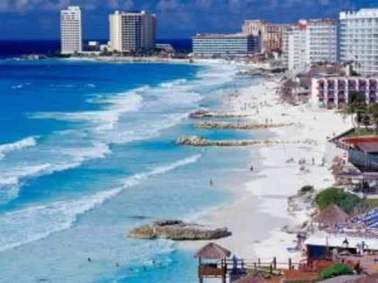Voos de Rio de Janeiro para Cancún, ida e volta, com taxas inclusas por R$2.474