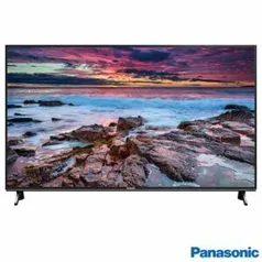 Smart TV 4K Panasonic LED 65” com HDR, Hexa Chroma Drive Plus, Ultra Vivid, 4K Upscaling e Wi-Fi - TC-65FX600B