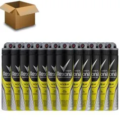 [12 unidades] Desodorante Antitranspirante Aerosol Rexona Men V8 150ML- cada R$8